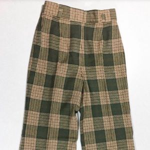 Plaid Vintage Bell Bottoms